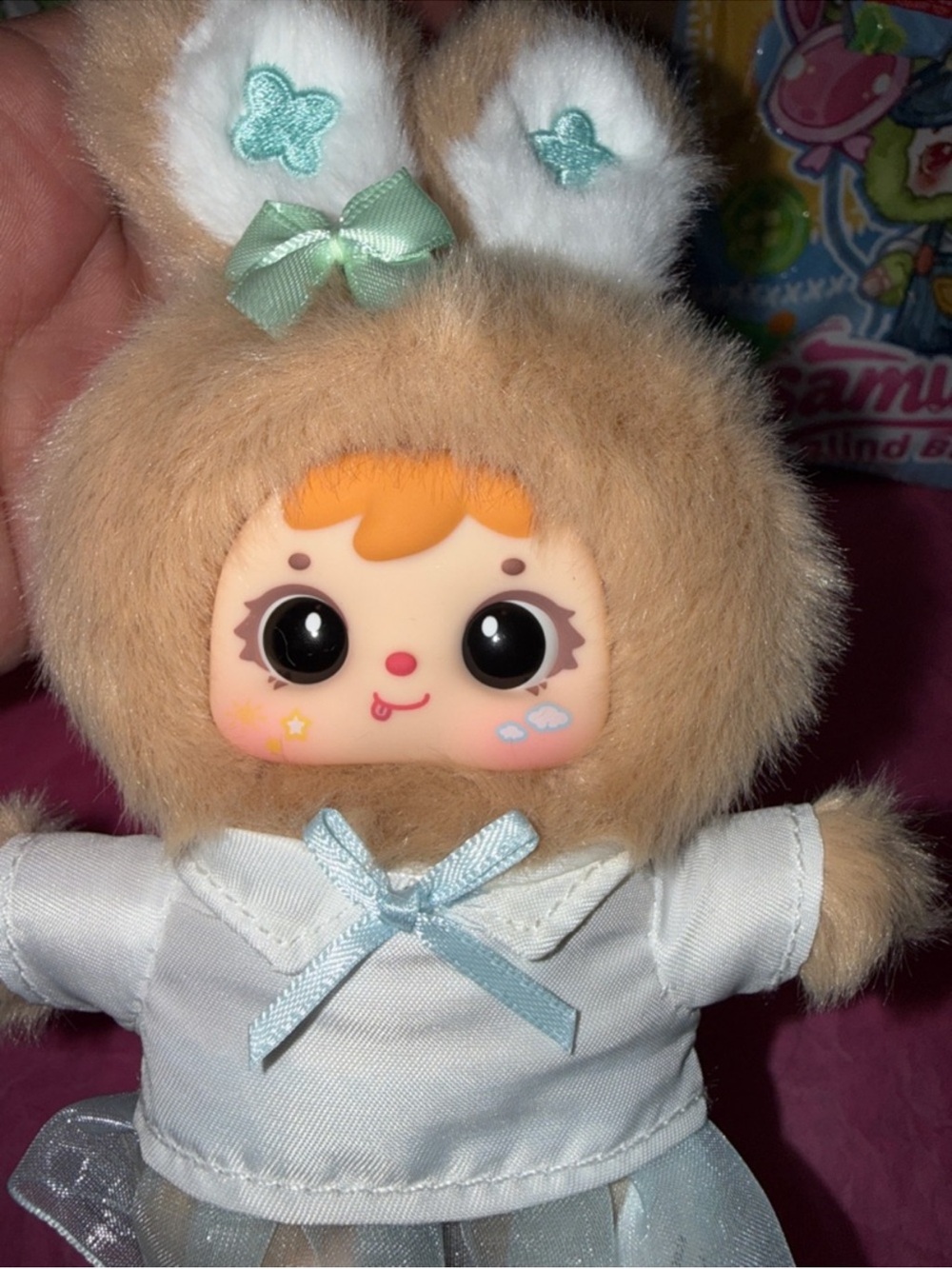 Samuel Fashion Daily Plush Pendant CONFIRMED Cool Mint